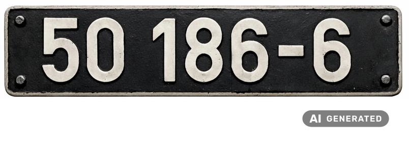 Digitale Schildrekonstruktion aus dem Gesamtbild: 50 186-6